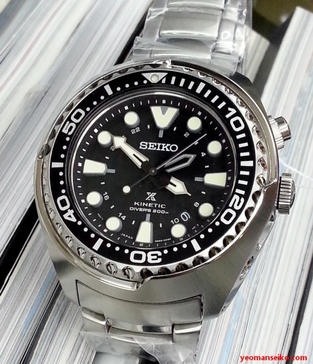 Some Pictures of the Seiko Prospex Kinetic GMT Divers | Yeoman 