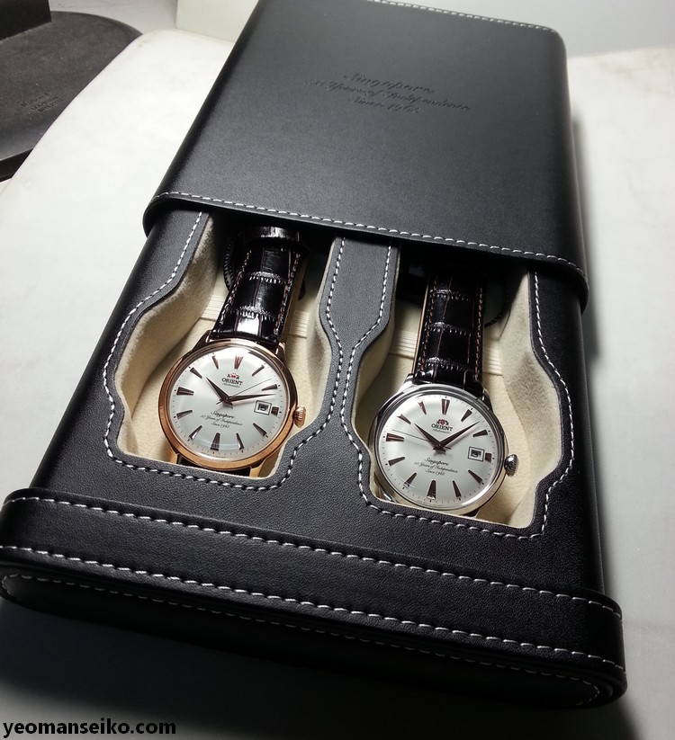 A Pair of SG50 Limited Edition Orient Bambinos by Big Time